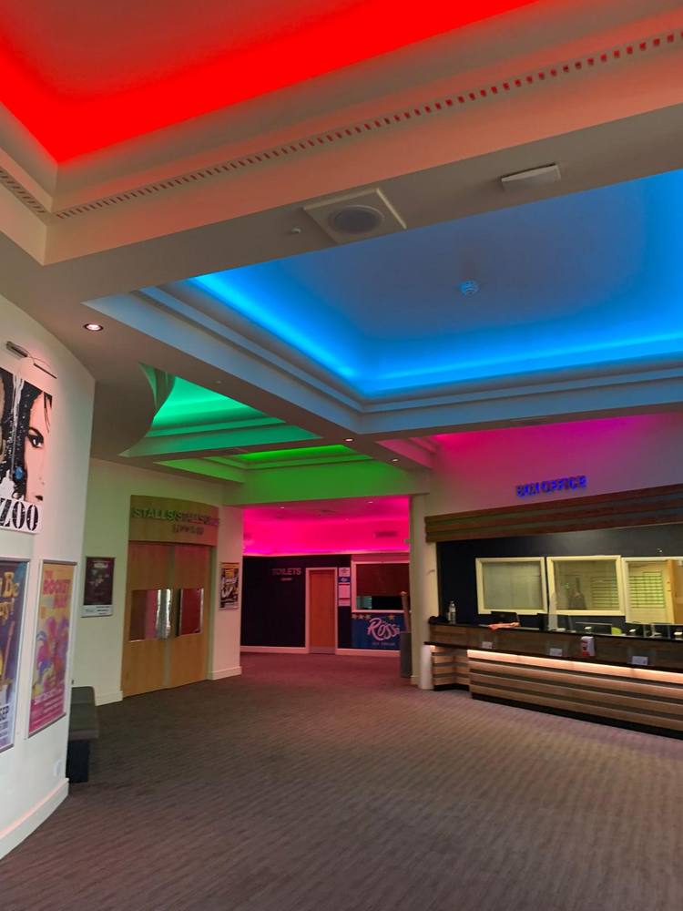 Towngate Theatre: Box office and stalls entrance